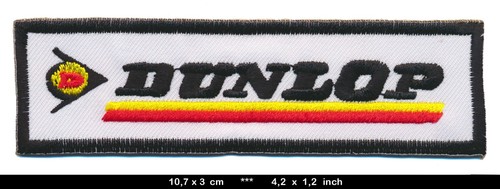 Dunlop aufnäher patches - dunlop,