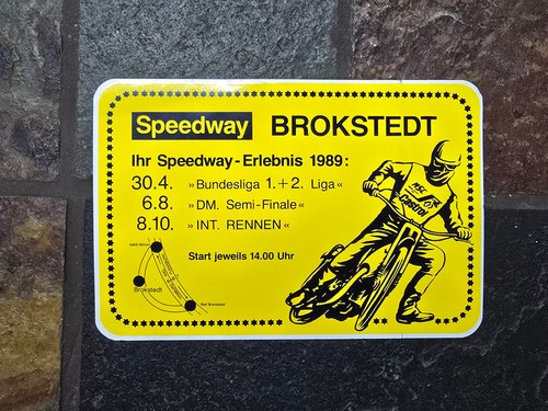 Vintage speedway brokstedt - speedway,