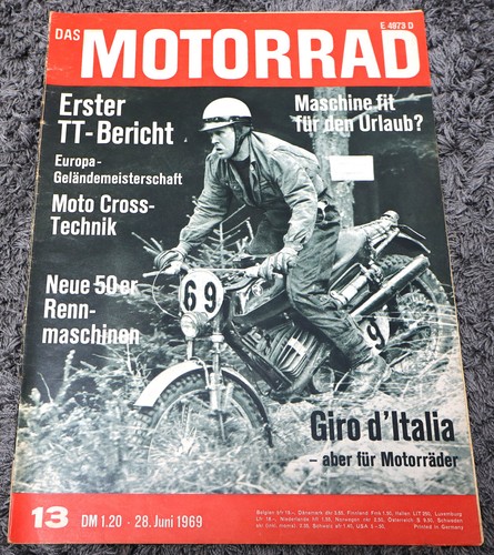 Das motorrad 1969 tourist - 13/1969,