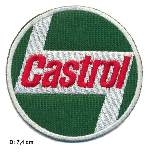 Castrol aufnäher aufbügler - castrol,