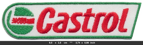 Castrol aufnäher patches auto - castrol,