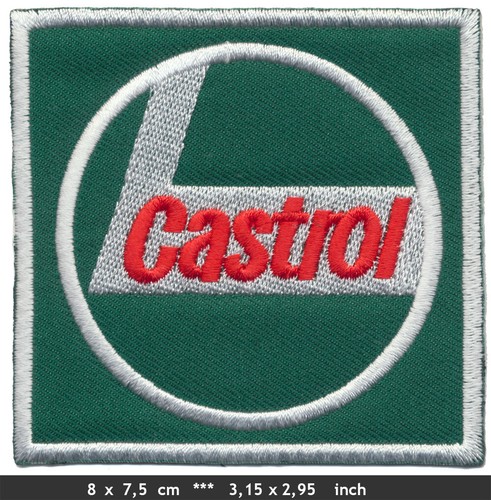 Castrol aufnäher aufbügler - castrol,
