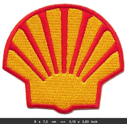 Shell aufnäher patches auto - shell,