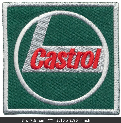 Castrol aufnäher patches auto - patches,