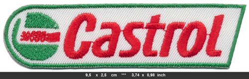 Castrol aufnäher aufbügler - castrol,