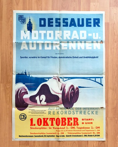 Altes antikes plakat - plakat, 1950