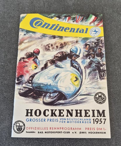 Rennprogramm hockenheim 1957 - hockenheim,